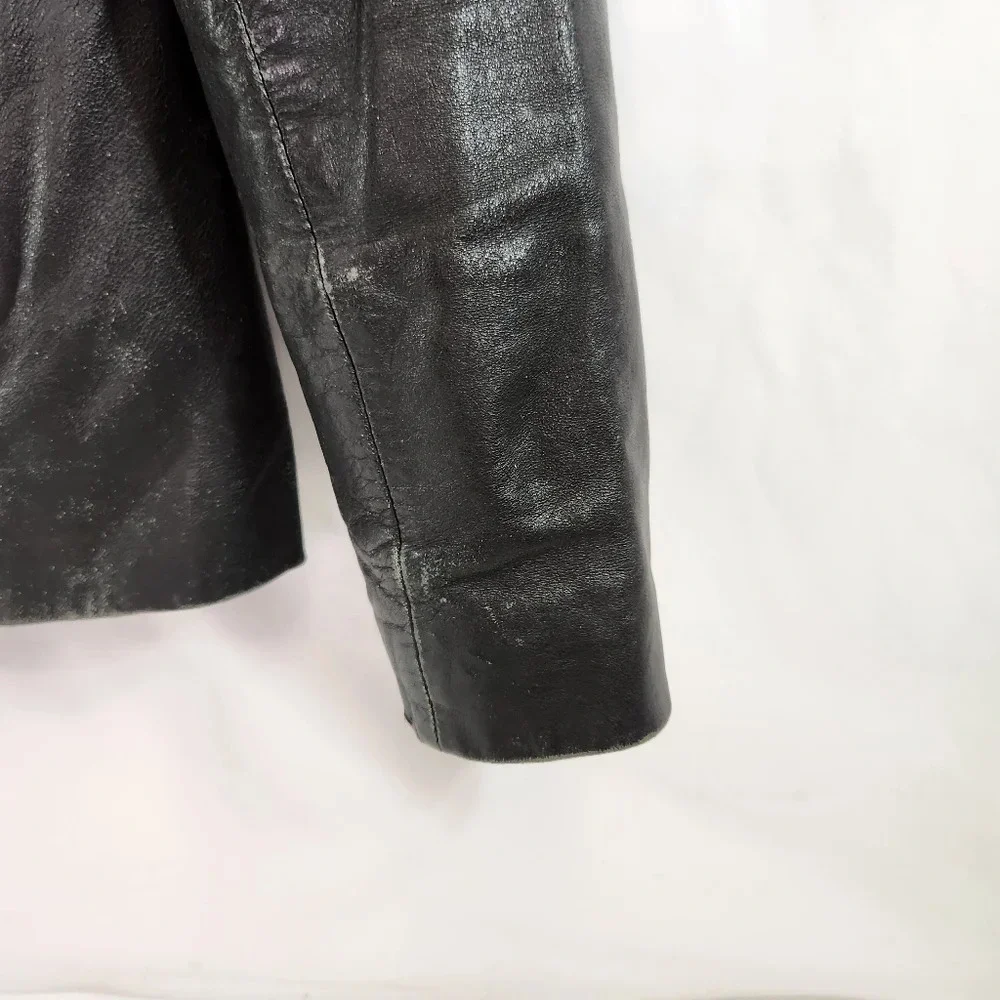 Wilson's Leather Pele Studio Leather Jacket Thinsulate Womens Small - Picture 5 of 16